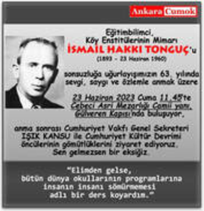 Ölümünün 63. Yılı