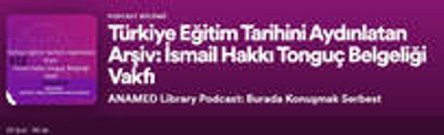ANAMED Library Podcast İHTBV'yi Konut Etti